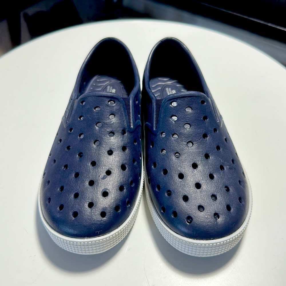 Old Navy slip on waterproof shoes.
